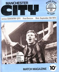 Manchester City v Coventry City 1973/74